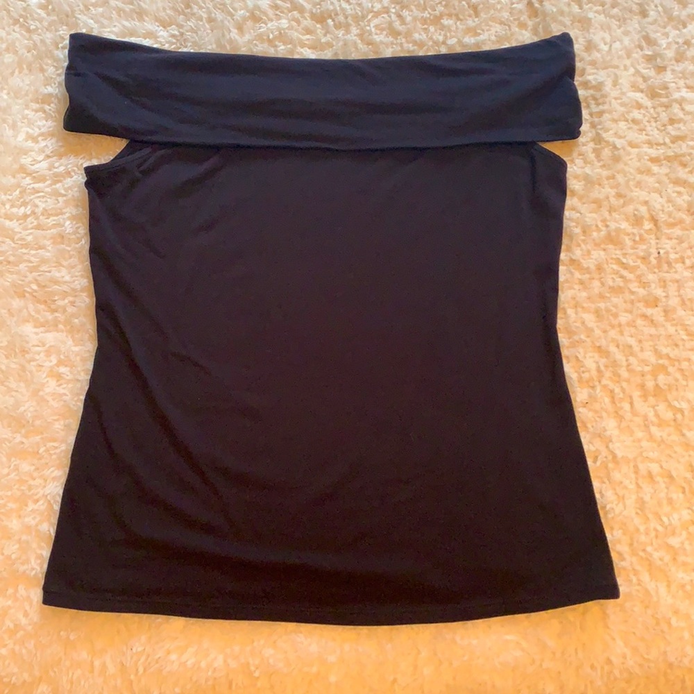 BCBG off the shoulder tank top